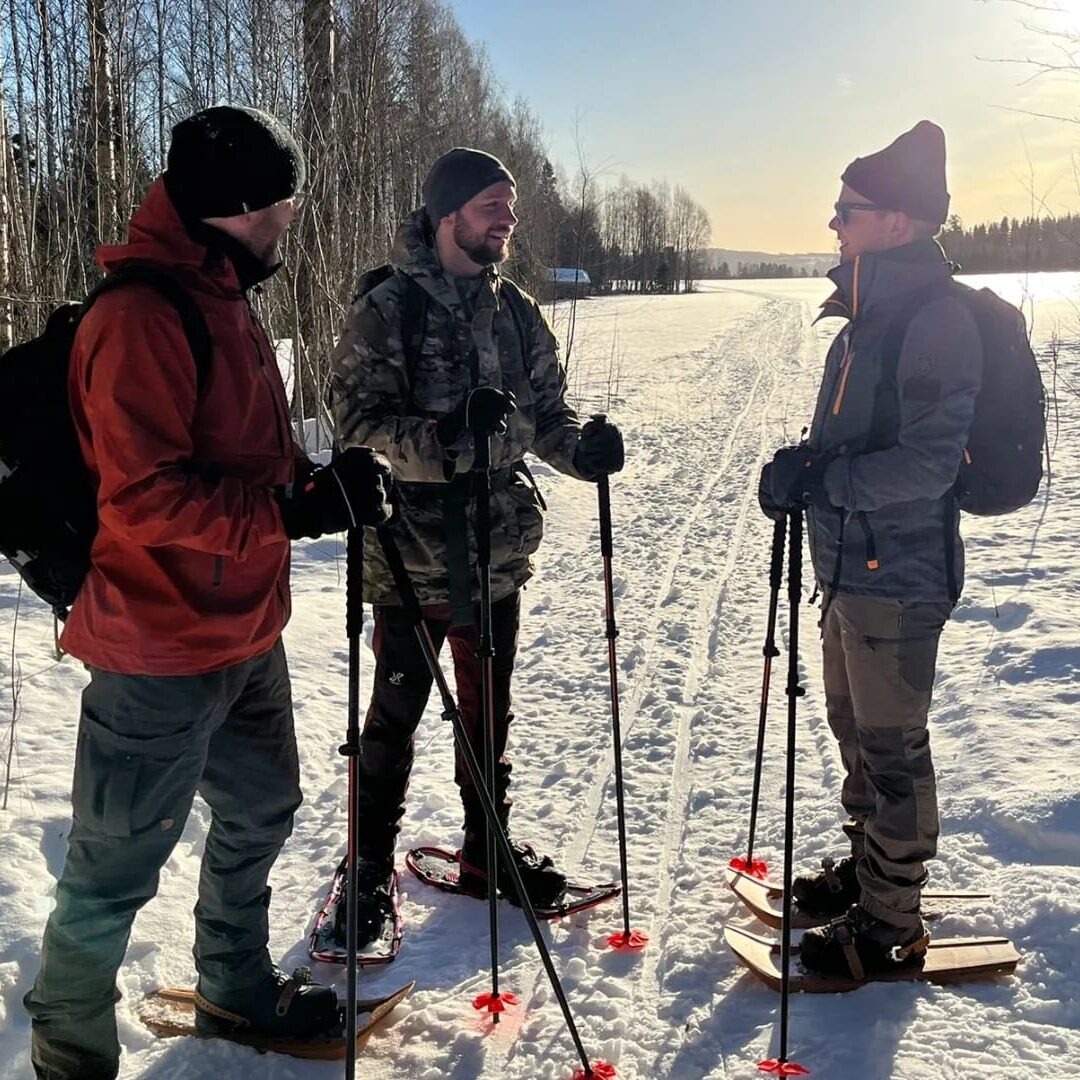 Sneeuwschoenwandelen Zweden